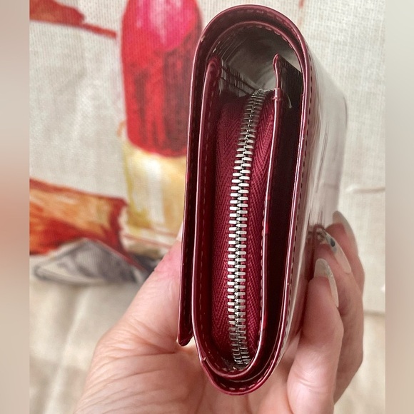 CARTIER PARIS Patent Leather⭐️Happy Birthday⭐️Stunning Zipper-Pull⭐️AuThEnTiC - Picture 5 of 16